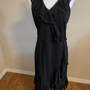 White House Black Market  black dress size 10